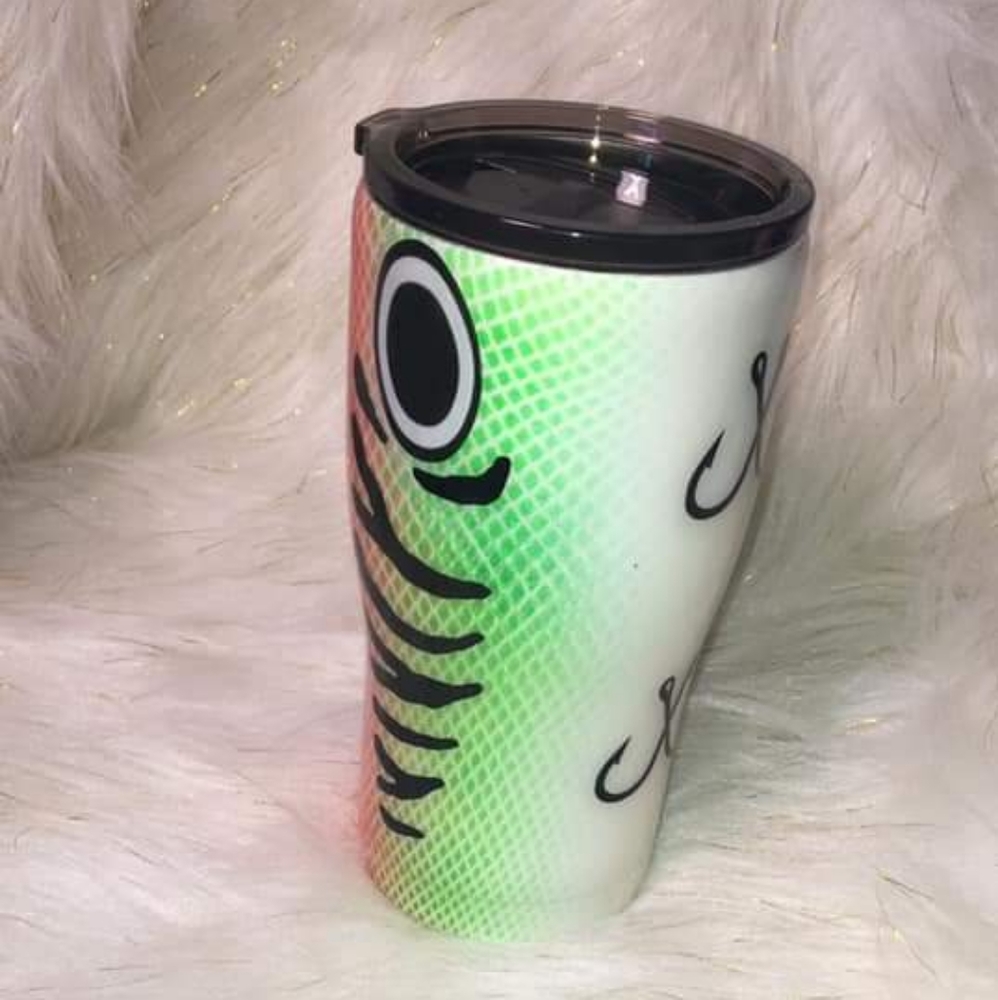 20 oz Fish lure tumbler